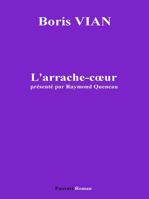 cover image of L'Arrache-coeur